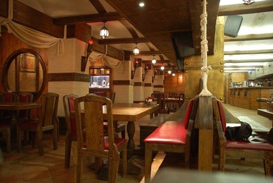 снимок помещения для мероприятия Пивные рестораны Адмирал Бенбоу на 1 зал мест Краснодара