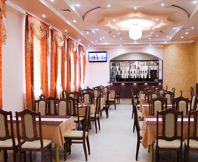 вид зала для мероприятия Рестораны Восточный Рай на 4 зала мест Краснодара